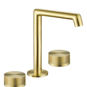 Evo 3 Hole Deck Mounted Basin Mixer - Image 4